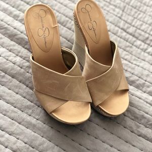 Jessica Simpson wedges
